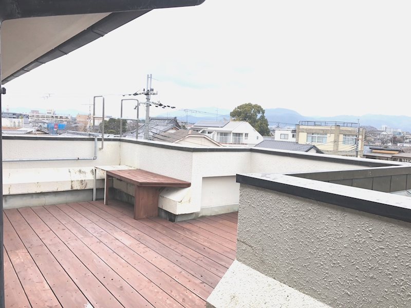 葵橋住宅 ベランダ