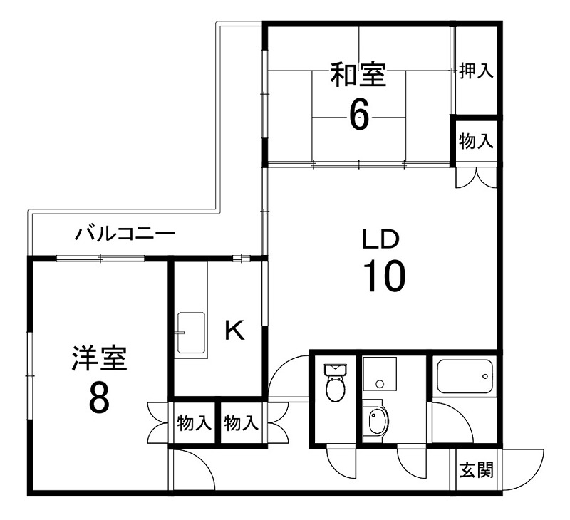 パラドール宮前橋 間取り