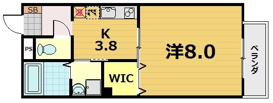 カナル桃山 間取り