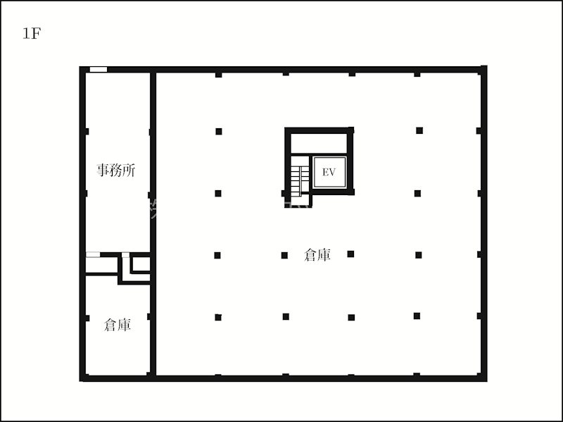 京都第1倉庫 間取り