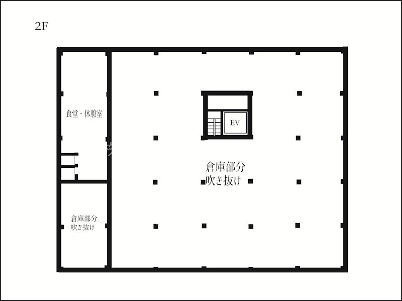 京都第1倉庫 間取り
