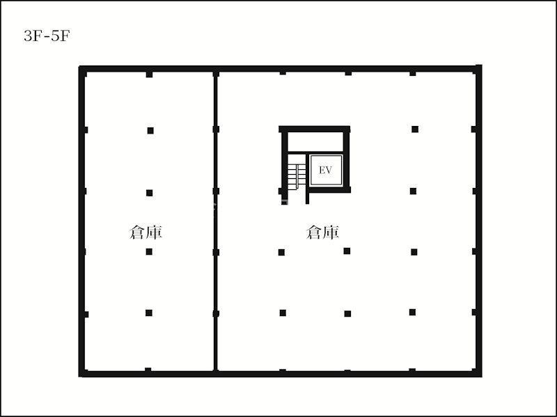 京都第1倉庫 間取り