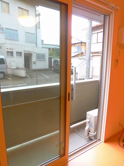 クレール北白川 ベランダ