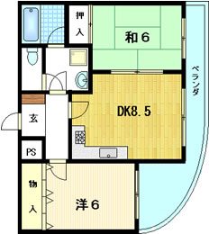 リーブルショーザン 間取り