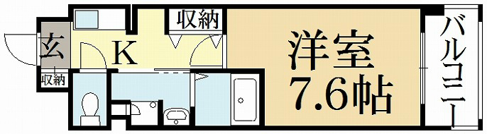 インベスト京都白川 間取り