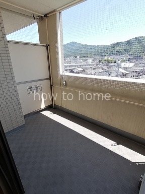インベスト京都白川 ベランダ