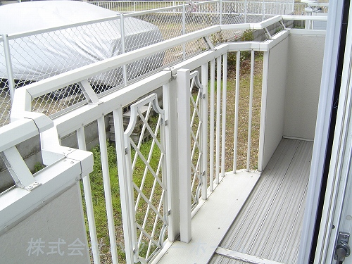 京都府城陽市富野乾垣内 ベランダ