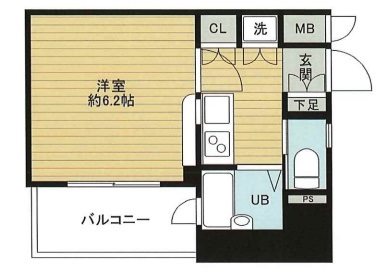 フォルトゥナ月島 間取り