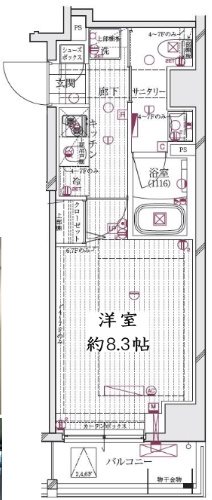 レガリス清澄白河ブロッサム 間取り