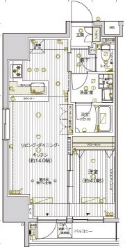 ヴァレッシア上野NorthcityⅡ 間取り