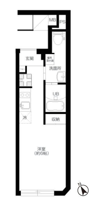 タスキsmart浅草橋 間取り