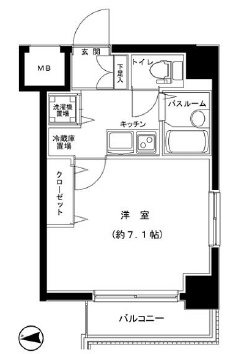 グランフォース蔵前 間取り