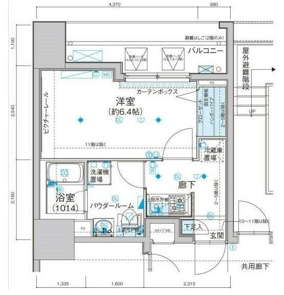 メインステージ住吉 間取り