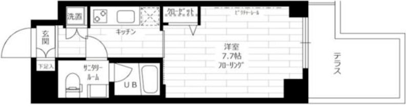 ステージファースト両国南アジールコート 間取り