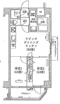 ルフレプレミアム日暮里 間取り