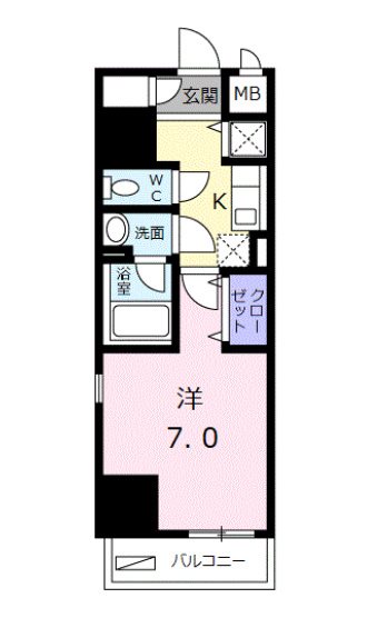 パルティール・アサクサ 間取り