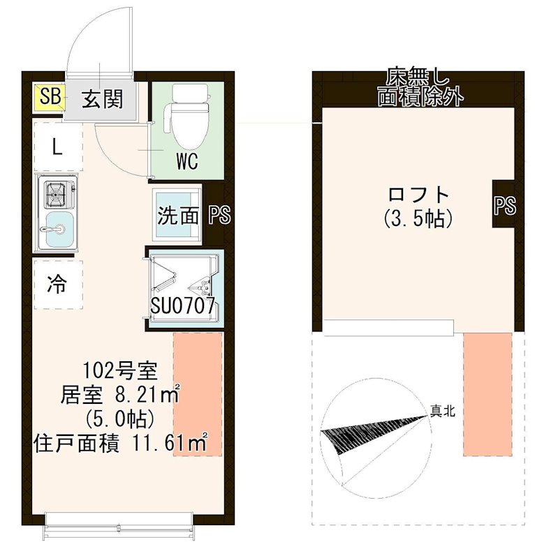 ハーモニーヒルズ北千住 間取り