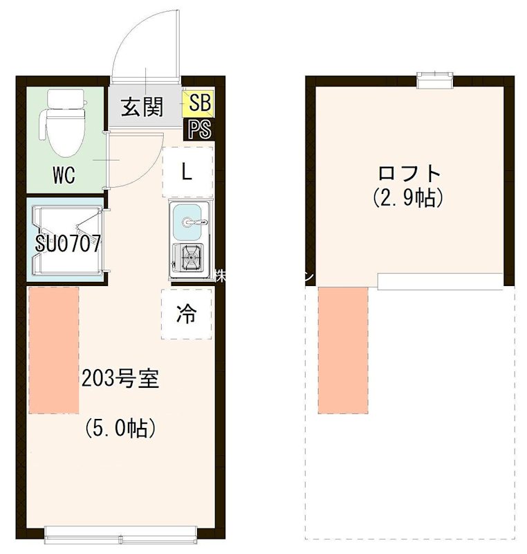 Casa de Senju 間取り