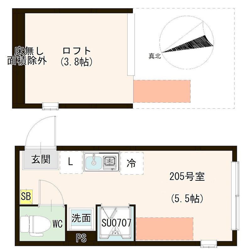 ハーモニーヒルズ北千住 間取り