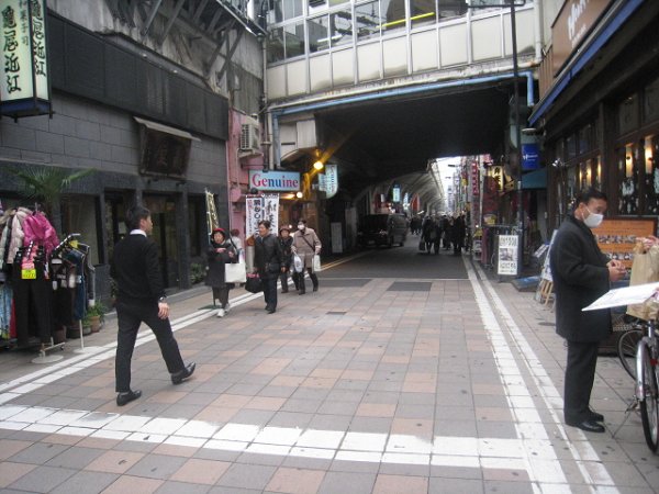 東神田プレイス 商店街