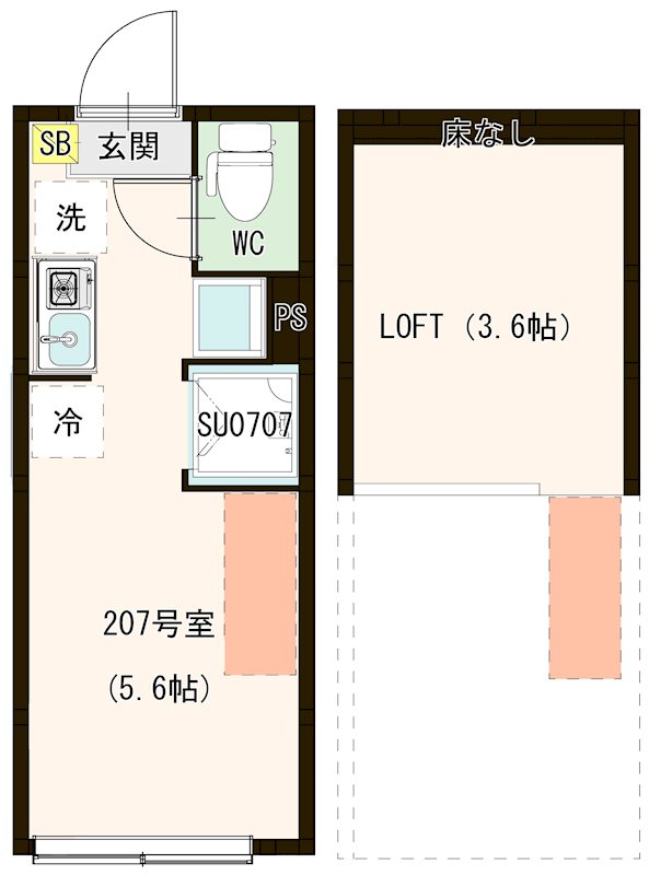 グランルーエ十条 間取り