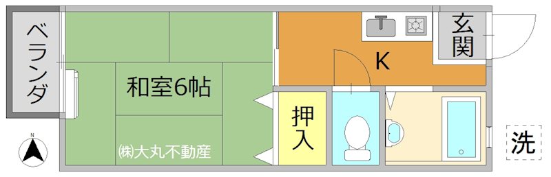 ＢＭハイツ 間取り
