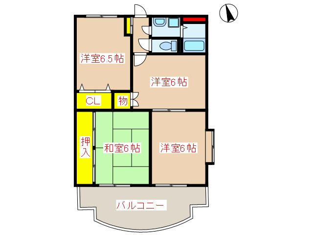 エスポワール21 間取り
