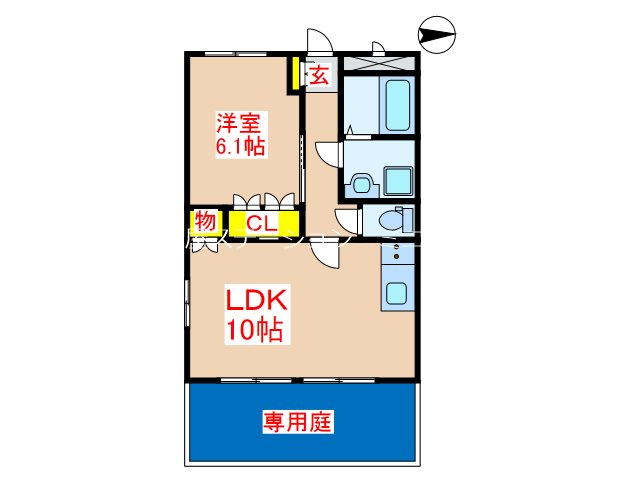 スモールガーデン巧 間取り