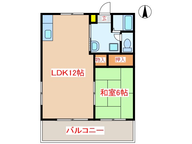 コーポあすか  間取り