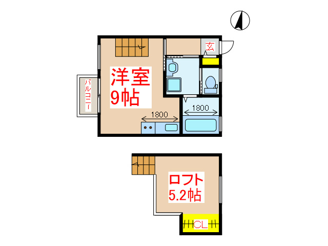 G.URBANO 間取り