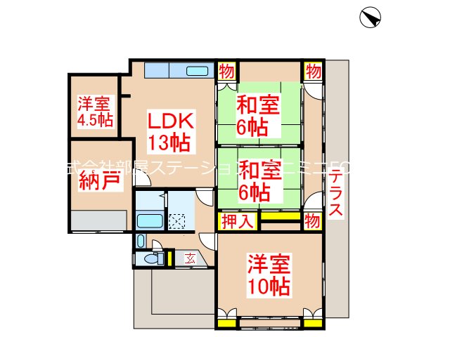 中野ハウス 間取り