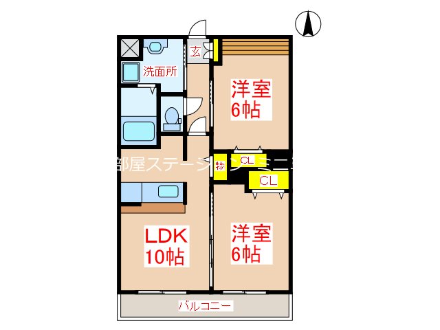 サザンクロス 間取り