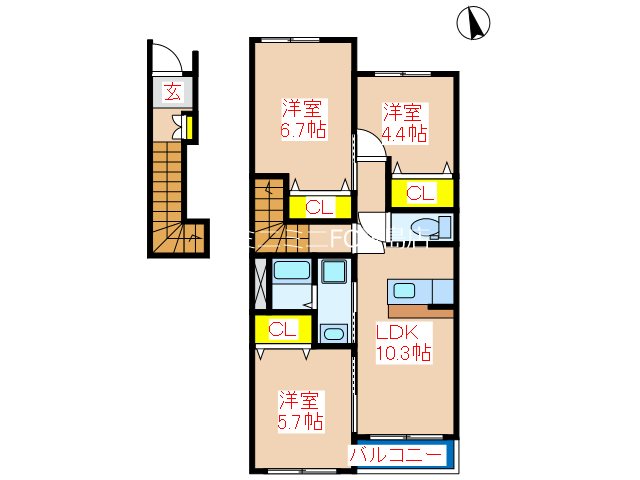 カピリナガーデン 間取り