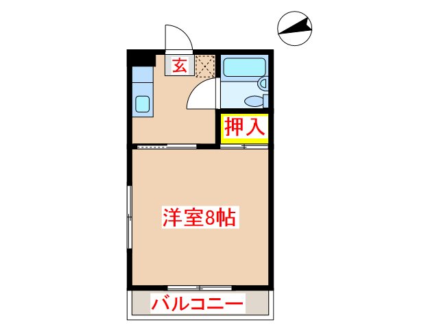 クリスタルハイム 間取り