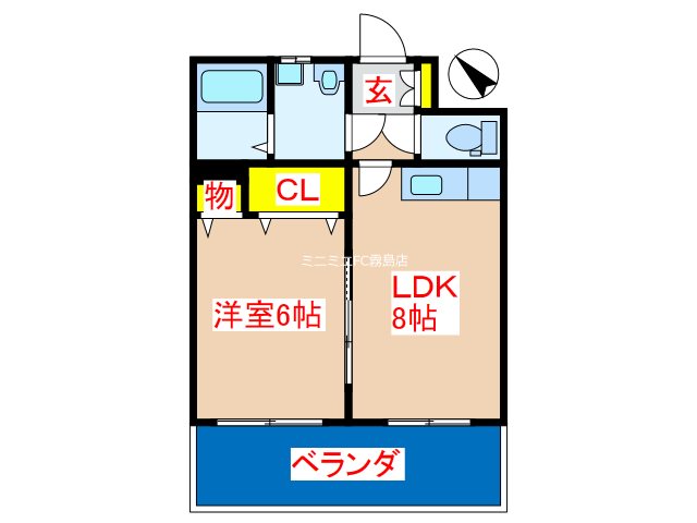 カテドラルJ 間取り