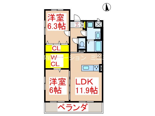 アムールレスペ 間取り