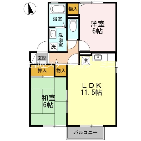 鹿児島県霧島市隼人町神宮２丁目 間取り