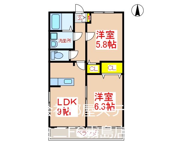 第二タクトマンション 間取り
