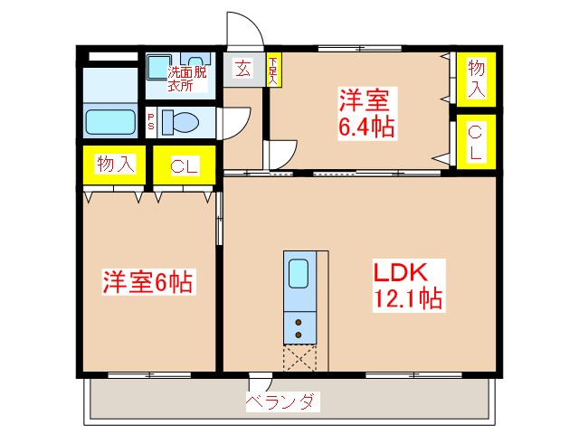 ボナール霧島 間取り