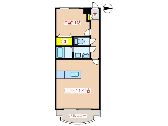 K‘ｓ国分 間取り