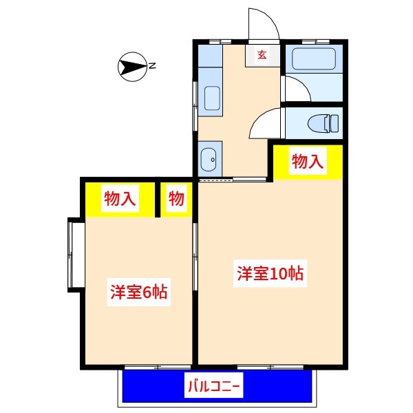 VIBRAS 間取り