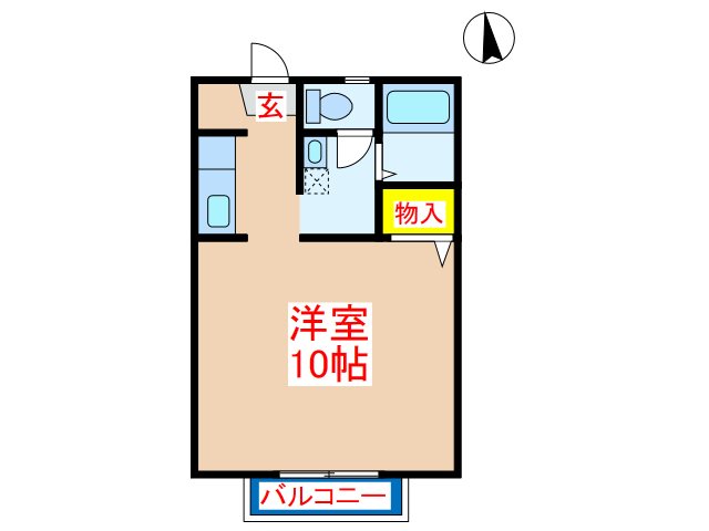エステートⅡ 間取り