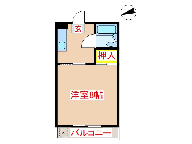 クリスタルハイム 間取り