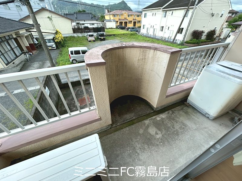 クリスタルハイム ベランダ