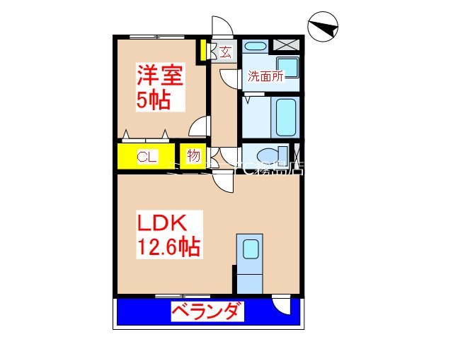 アクロス 間取り
