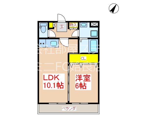 鹿児島県姶良市加治木町木田 間取り