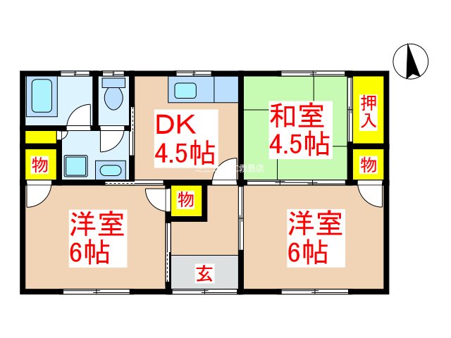 池畑住宅  間取り