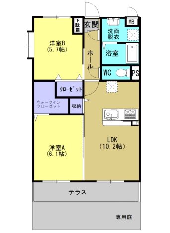 鹿児島県霧島市隼人町住吉 間取り
