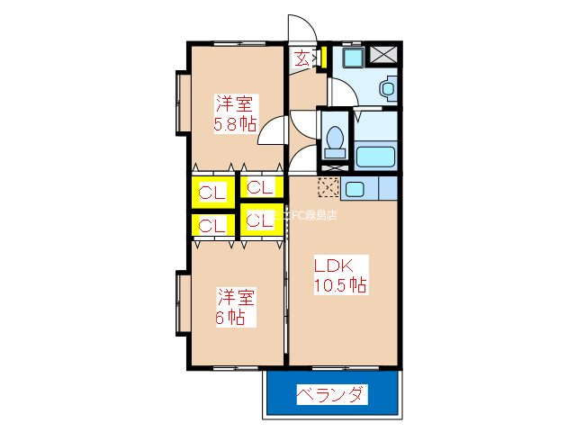 IBS国分マンション 間取り