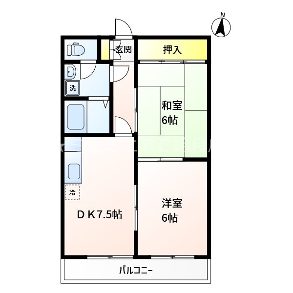 鹿児島県姶良市東餅田 間取り